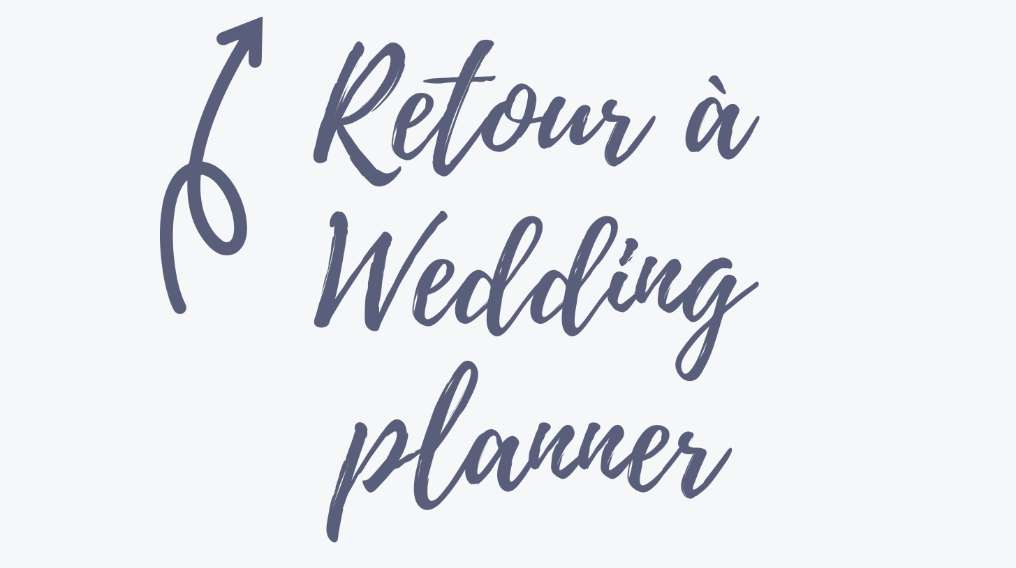 Folk&Curious : lien pour retourner à la page des prestations de Wedding Planner.
