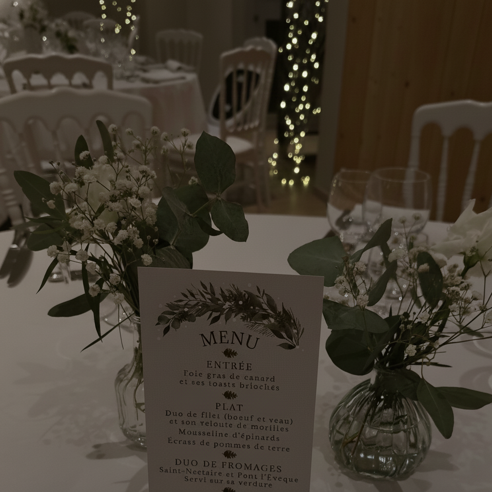 Centre de table réalisé par Folk&Curious pour un anniversaire