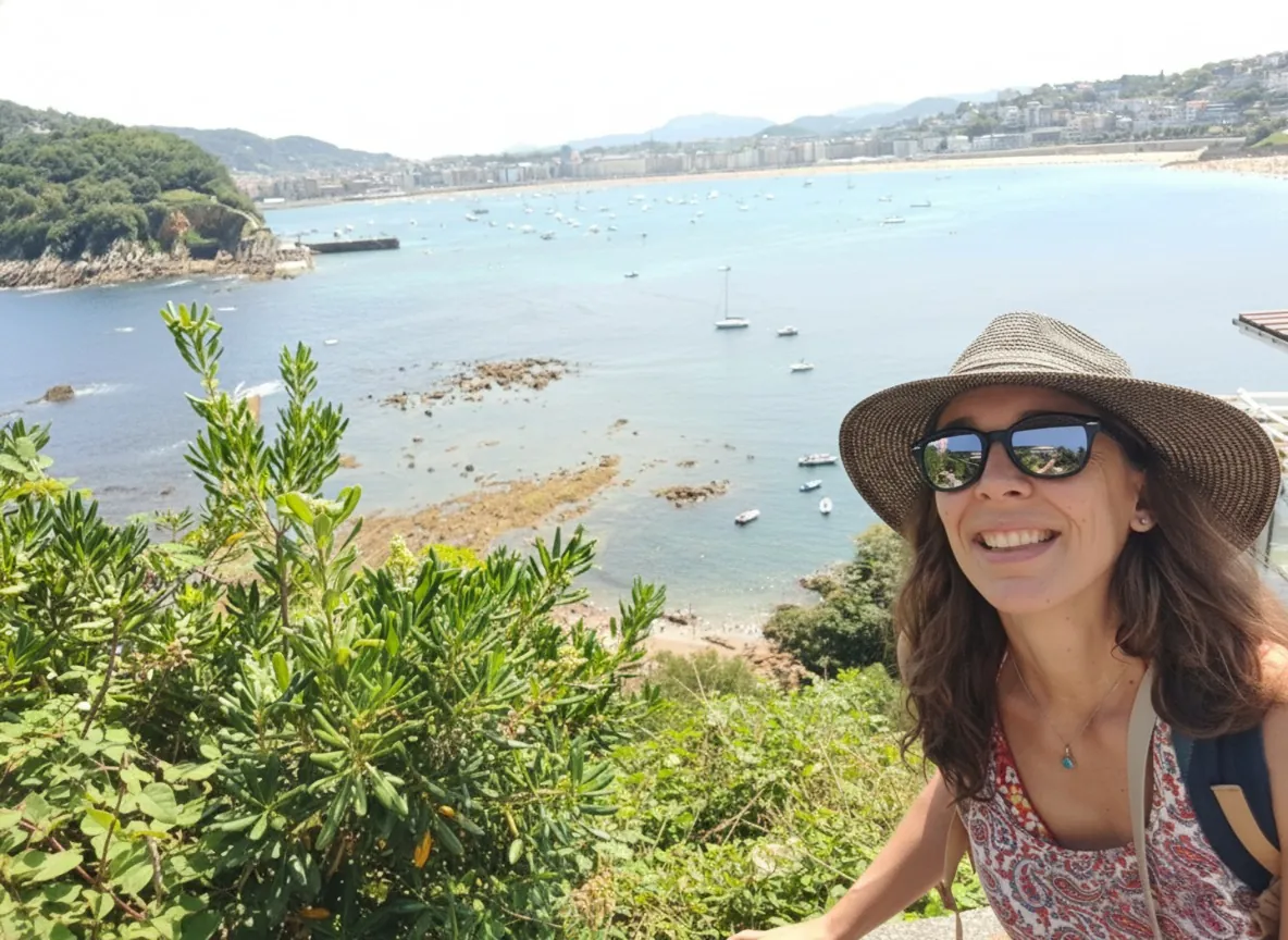 Wendy Beuzit en voyage au bord de mer